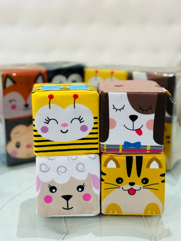 مکعب ابری پارچه ای حیوانات اهلی