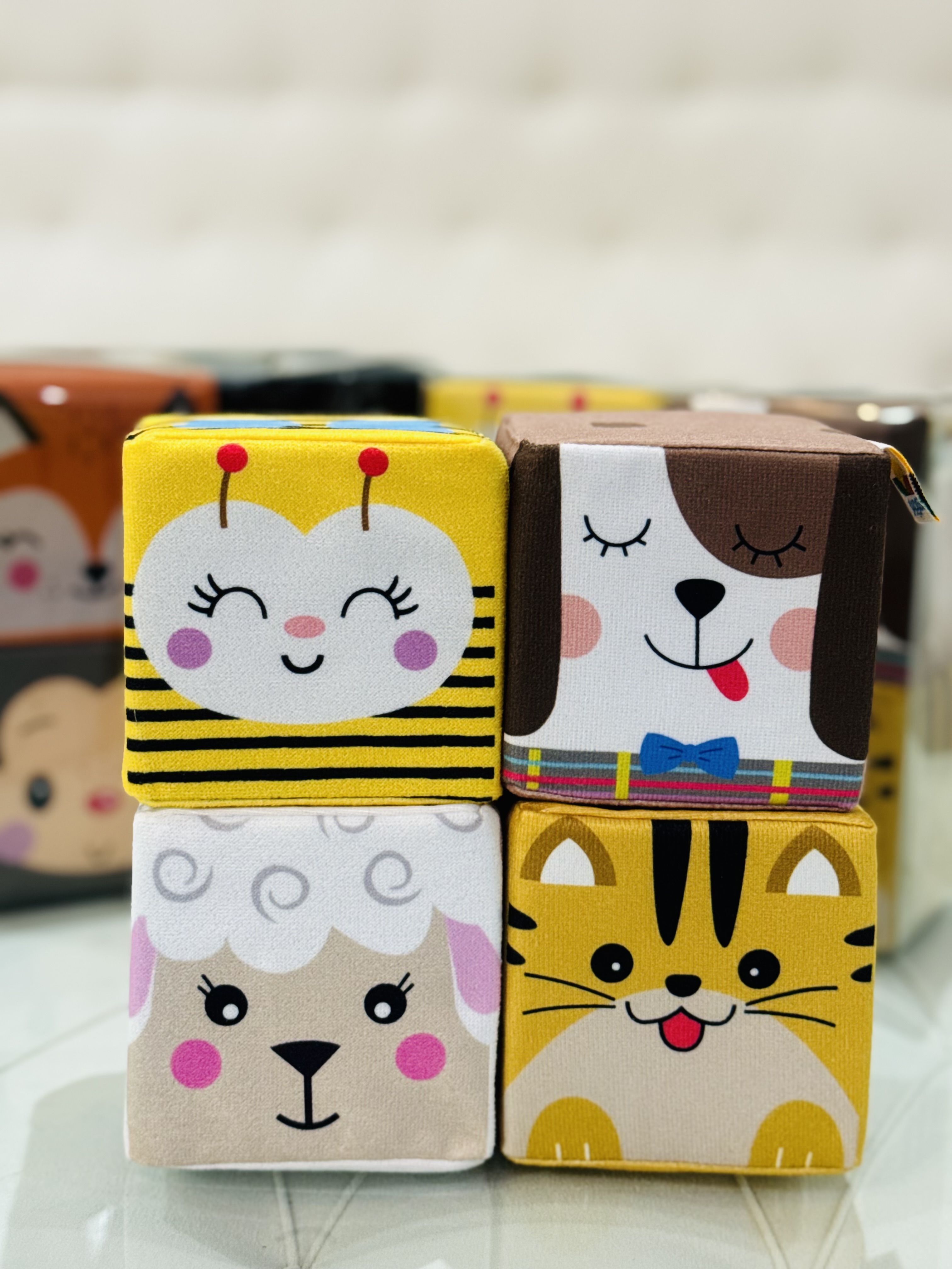 مکعب ابری پارچه ای حیوانات اهلی