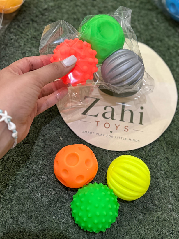توپ حسی سیلیکونی نوزادی